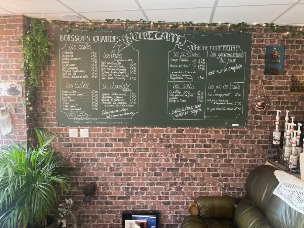 Carte Coffe et Gourmandises